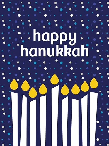 Zion Judaica Hanukkah Décor Chair Covers Stretch Micro-Fiber Set of 6 Chanukah Themed Chair Covers Fits Most Chairs and Armchairs Chanukah Party Decorations