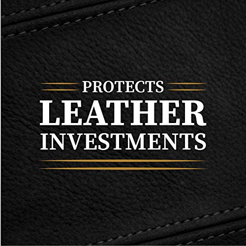 Lexol Leather Conditioner and Leather Cleaner Kit, Use on Car Leather, Furniture, Shoes, Bags, and Accessories, Trusted Leather Care Since 1933, 8 oz Bottles, Includes Two Application Sponges, Black.