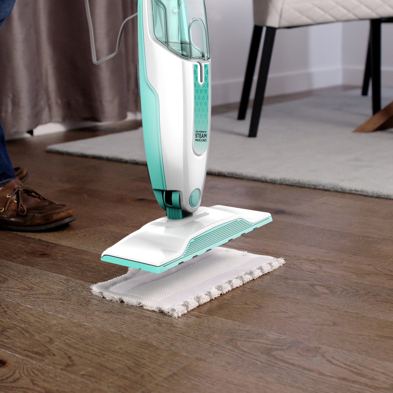image 3 of Shark® Steam Mop Hard Floor Cleaner With XL Removable Water Tank S1000WM