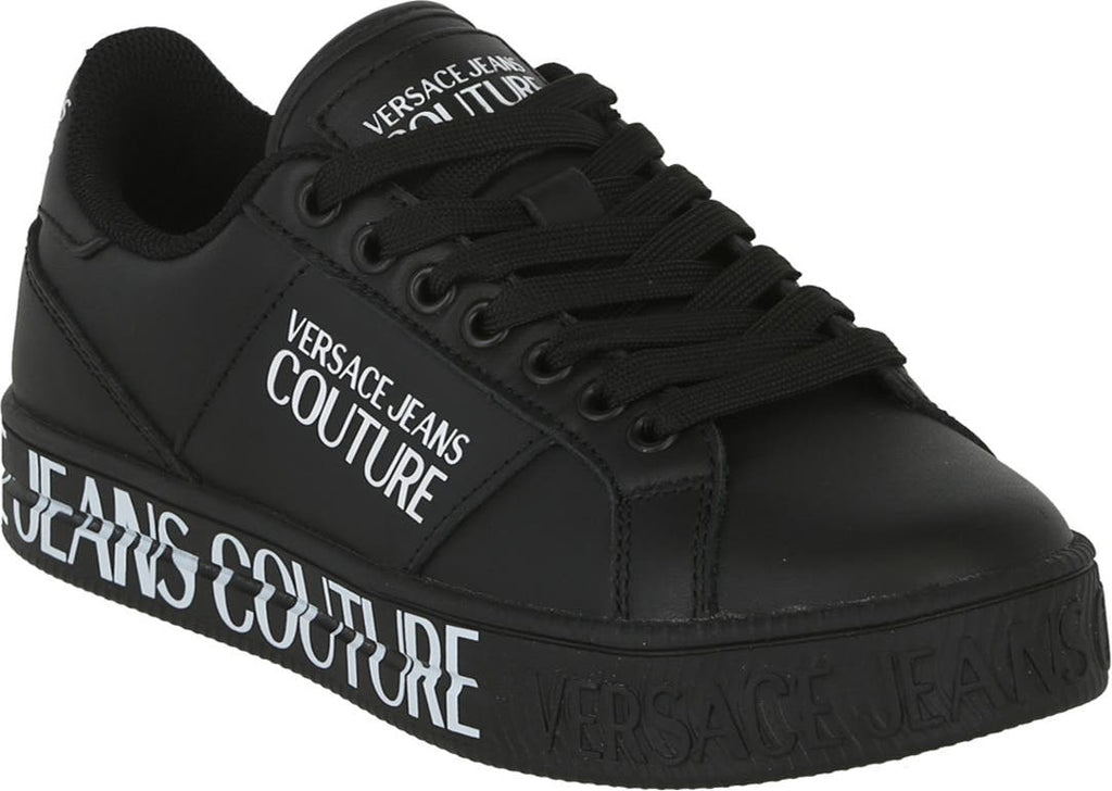 Versace Court 88 Low Top Sneaker, Main, color, BLACK