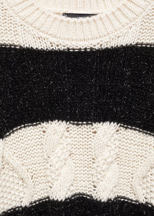Lurex stripes sweater - Details of the article 8