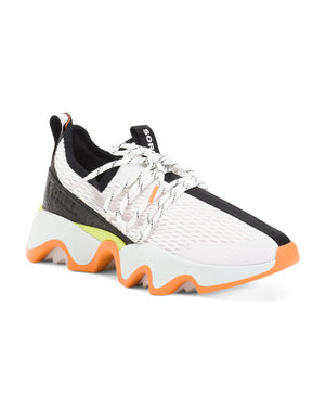 Leather Kinetic Impact Lace Up Sneakers