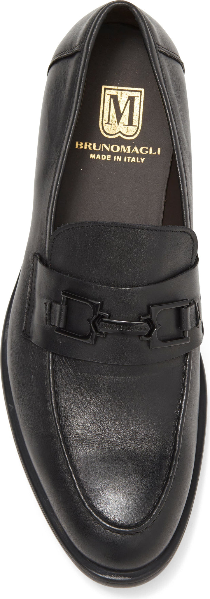 Bruno Magli Rego Bit Loafer, Alternate, color, BLACK