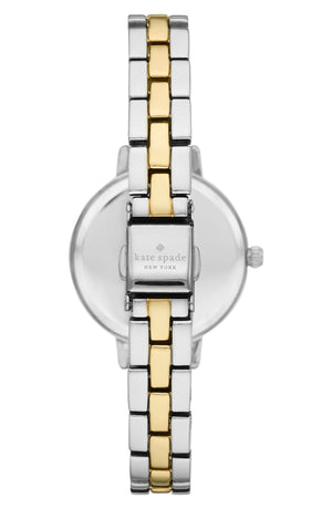 KATE SPADE NEW YORK women's 3-hand two-tone bracelet watch, 30mm, Alternate, color, NO COLOR