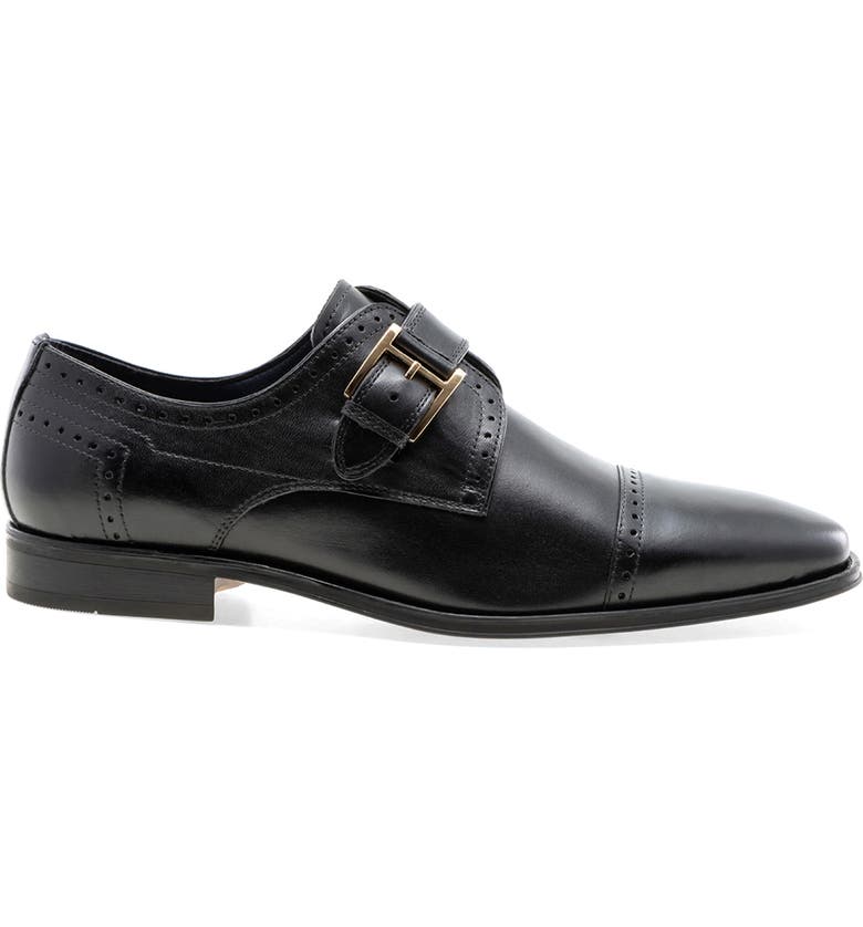 JUMP NEW YORK Mcarthy Monk Strap Leather Shoe (Men)