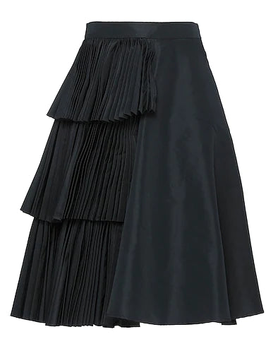 P.A.R.O.S.H. Midi skirt Black 100% Polyester
