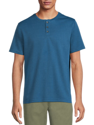 George Men's Henley Tee with Short Sleeves, 2-Pack - image 2 of 5