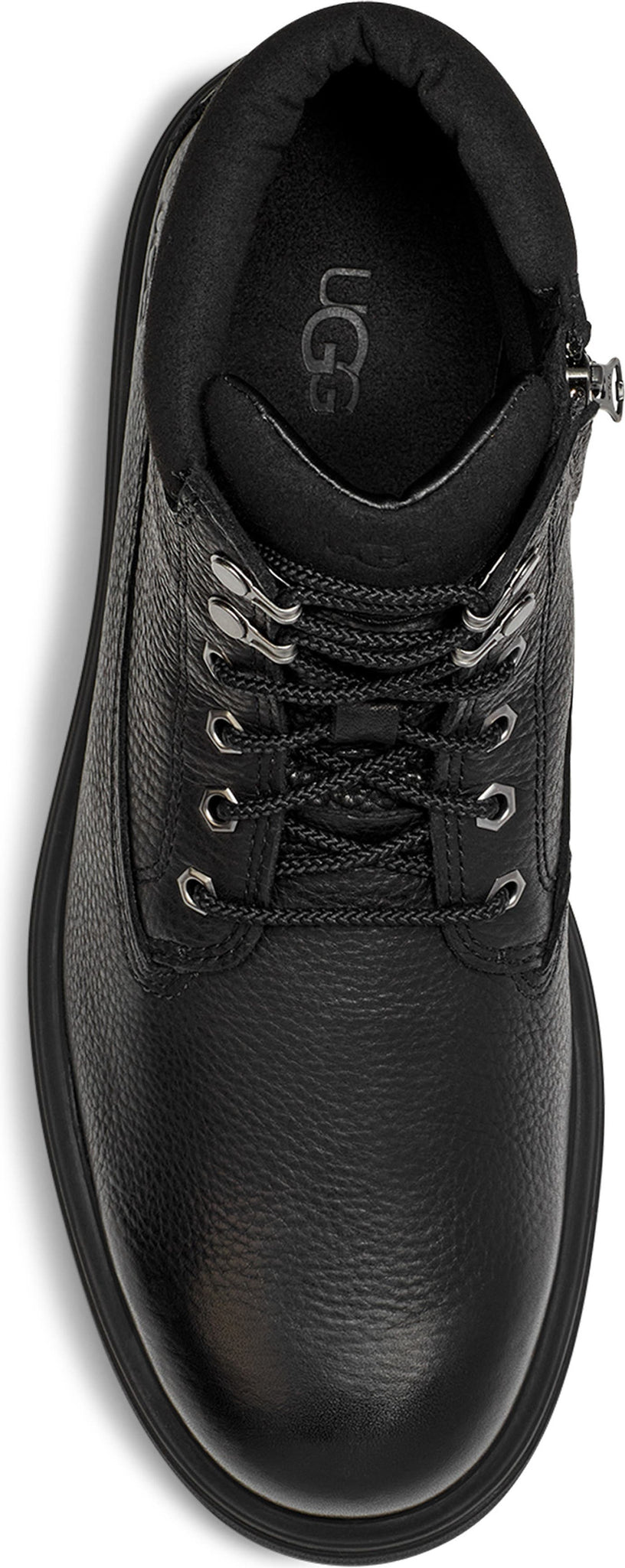 UGG<sup>®</sup> Biltmore Mid Plain Toe Waterproof Boot, Alternate, color, BLACK