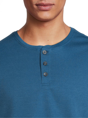 George Men's Henley Tee with Short Sleeves, 2-Pack - image 5 of 5