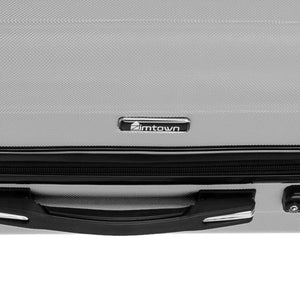 image 6 of Zimtown 3 Piece Nested Spinner Suitcase Luggage Set With TSA Lock Gray