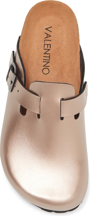 VALENTINO BY MARIO VALENTINO Leather Clog, Alternate, color, BRONZE