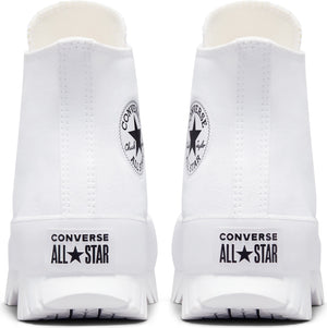 CONVERSE Chuck Taylor<sup>®</sup> All Star<sup>®</sup> Lugged High Top Sneaker, Alternate, color, WHITE/ EGRET/ BLACK