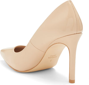 STUART WEITZMAN Leigh Patent Pump, Alternate, color, GOLDEN BEIGE