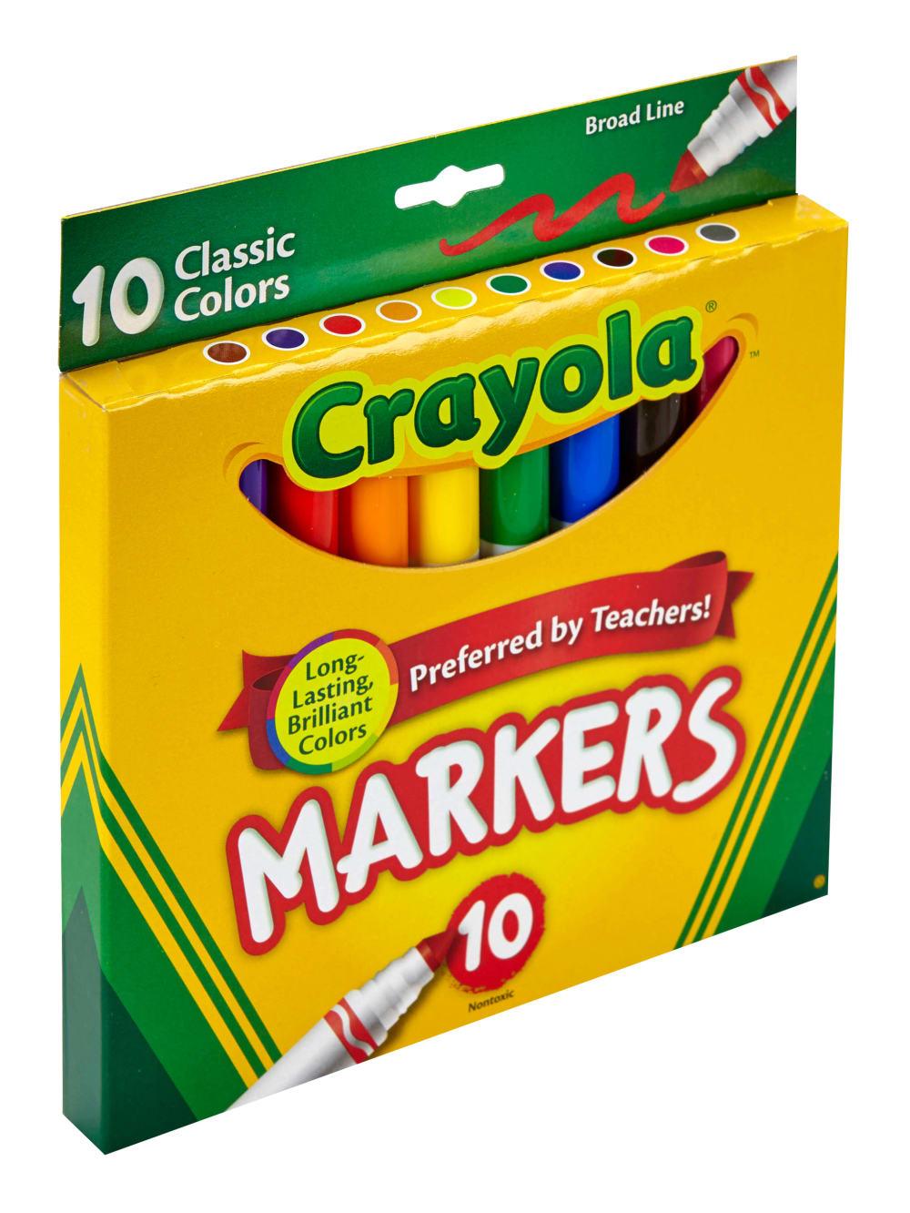 Crayola® Broad Line Markers, Assorted Classic Colors, Box Of 10
				
		        		












	
			
				
				 
					Item # 
					
						
							
							
								764180