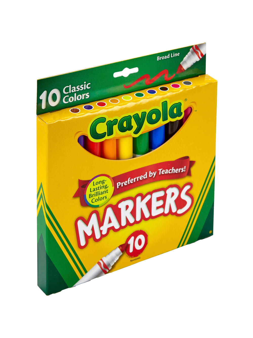 Crayola® Broad Line Markers, Assorted Classic Colors, Box Of 10
				
		        		












	
			
				
				 
					Item # 
					
						
							
							
								764180