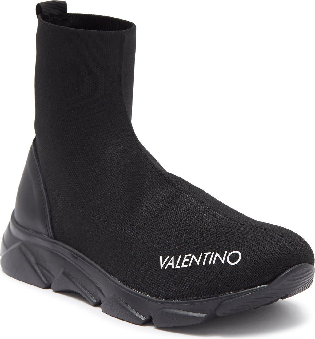 VALENTINO BY MARIO VALENTINO Melissa High Top Sock Sneaker, Main, color, BLACK
