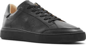 Belstaff Track Sneaker, Main, color, BLACK LEATHER