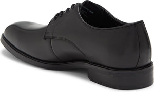 NORDSTROM RACK Gavin Plain Toe Leather Derby, Alternate, color, BLACK