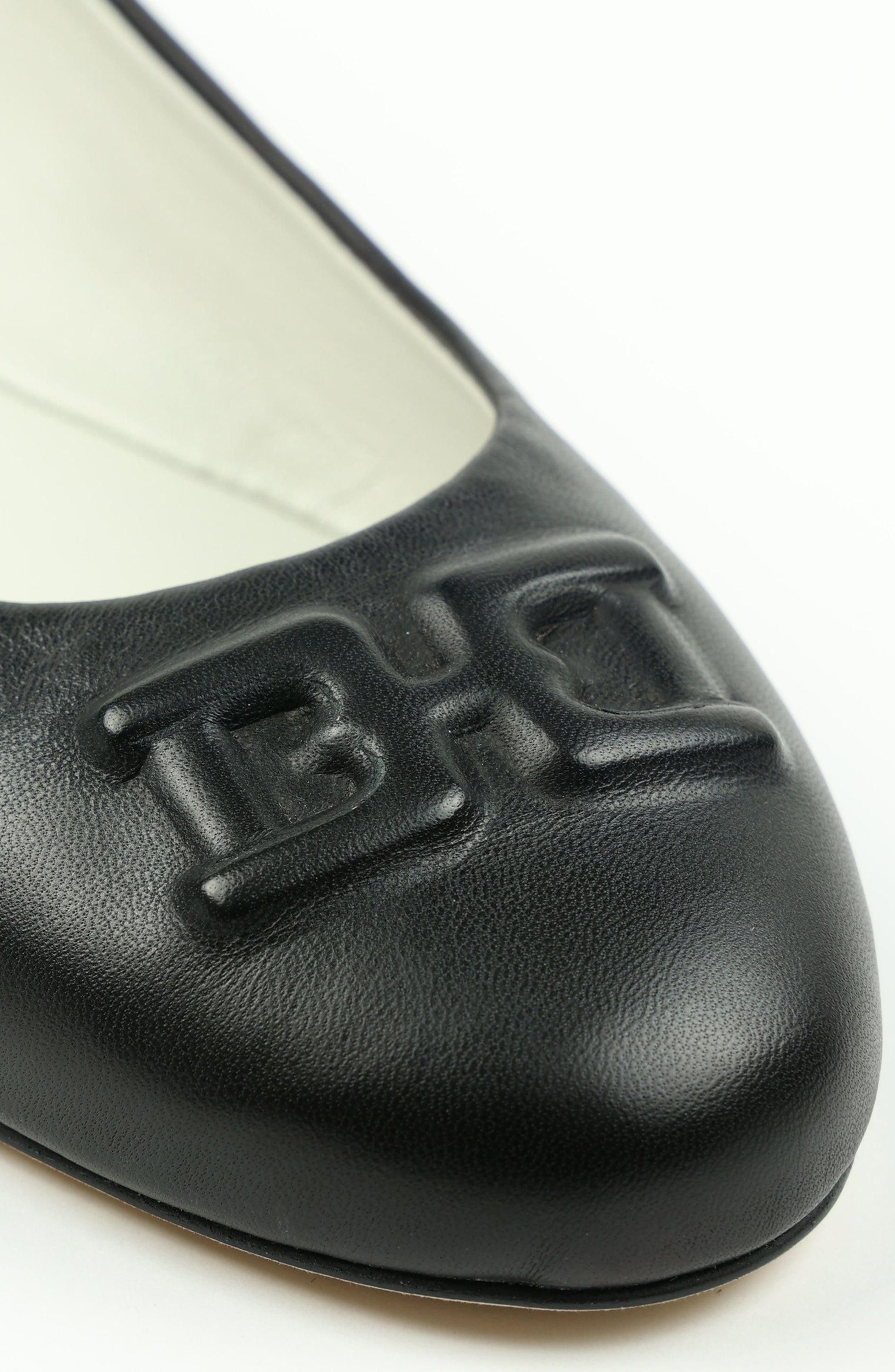 BRUNO MAGLI Bibi Flat, Alternate, color, BLACK NAPPA