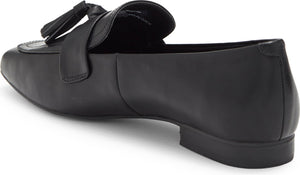 STEVE MADDEN Resilient Tassel Loafer, Alternate, color, BLACK LEATHER
