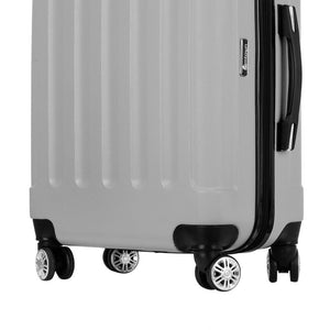 image 7 of Zimtown 3 Piece Nested Spinner Suitcase Luggage Set With TSA Lock Gray
