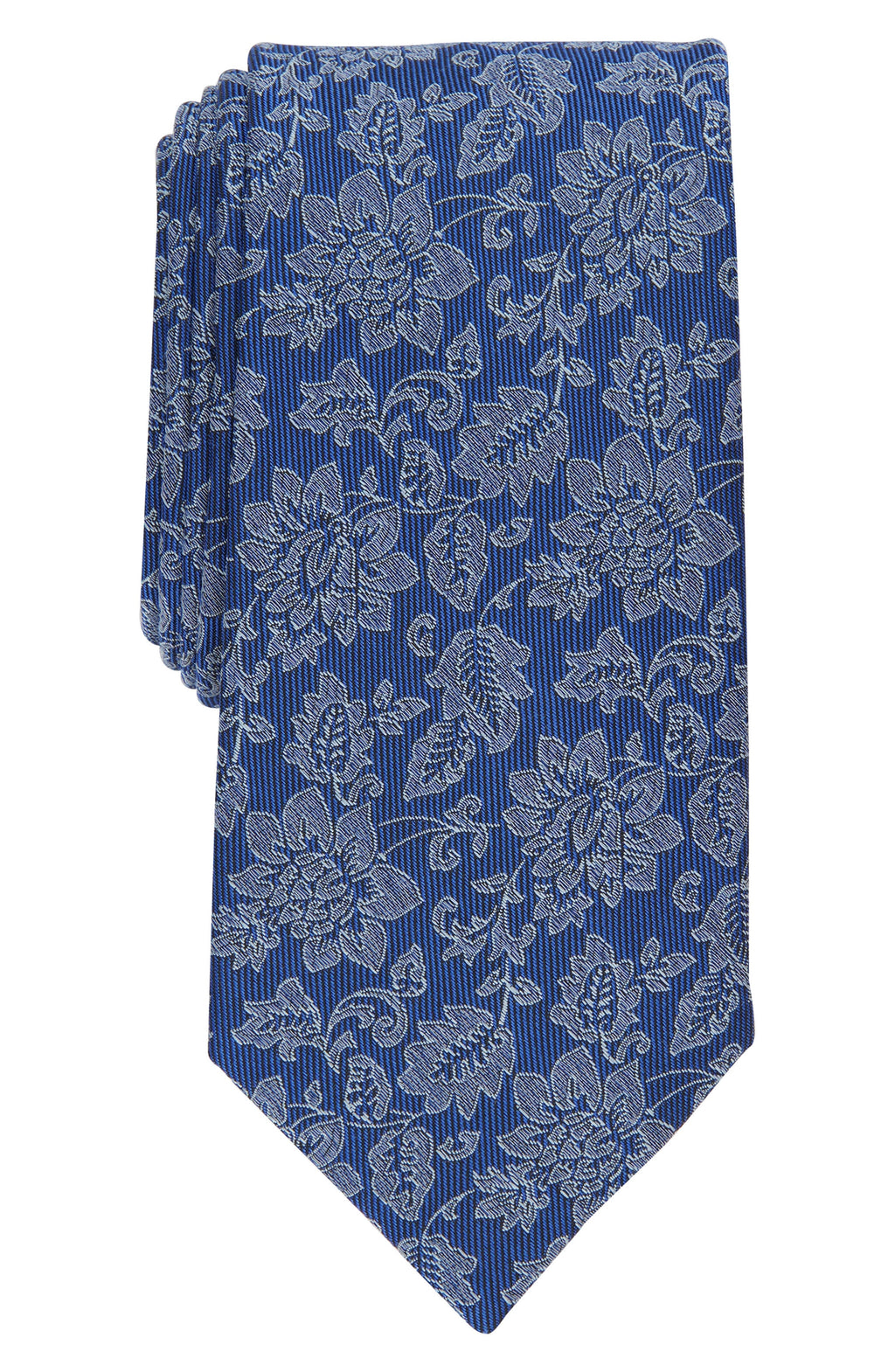 SAVILE ROW CO Harot Floral Tie, Main, color, BLUE