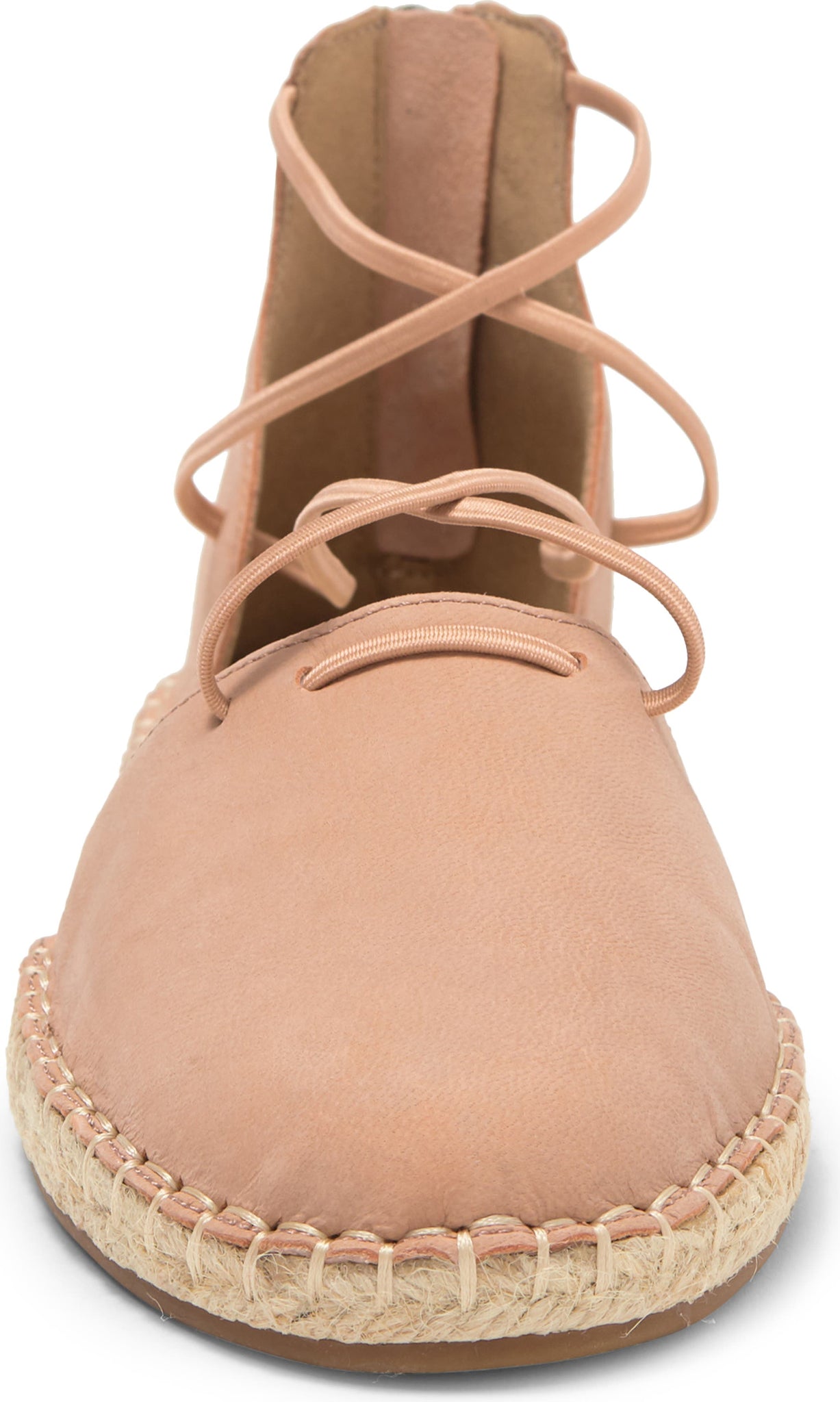 EILEEN FISHER Lace-Up Espadrille Sandal, Alternate, color, TOFFEE CREAM