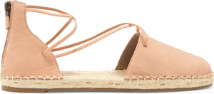 EILEEN FISHER Lace-Up Espadrille Sandal, Alternate, color, TOFFEE CREAM