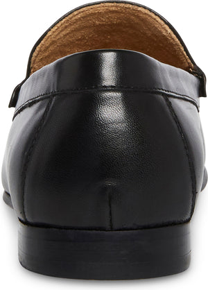 STEVE MADDEN Horsebit Loafer, Alternate, color, BLACK LEATHER