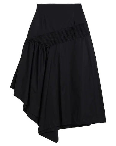 MEIMEIJ Maxi Skirts Black 100% Cotton