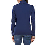 St. John's Bay Womens Turtleneck Long Sleeve T-Shirt