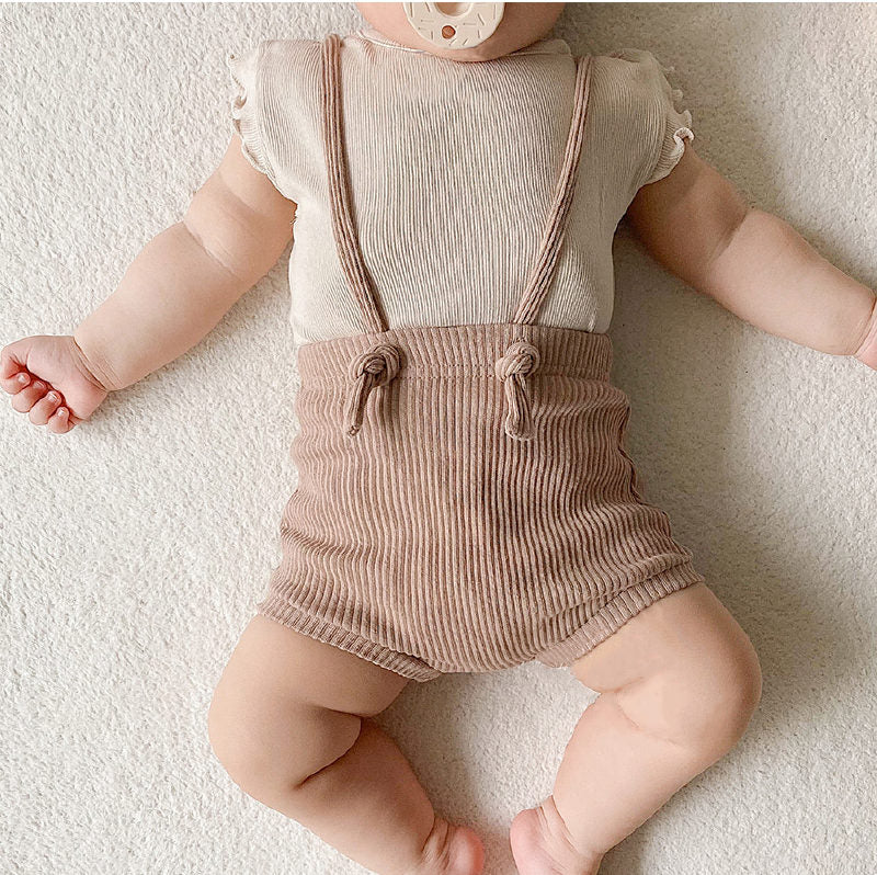 Ma&Baby 0-24M Cute Newborn Infant Baby Boy Girl Rompers Knitted Overall Jumpsuit Summer Costumes Clothing D35