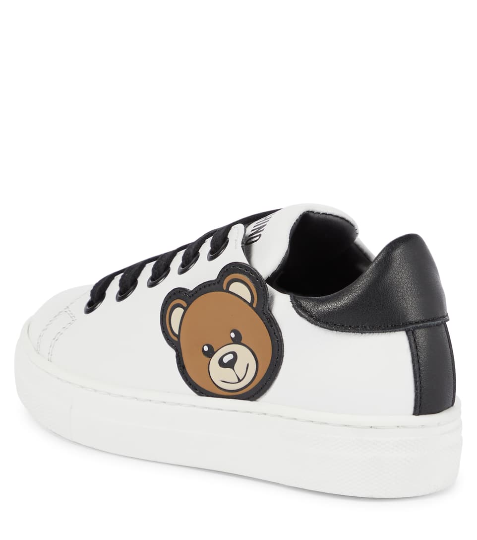Moschino Kids Leather sneakers