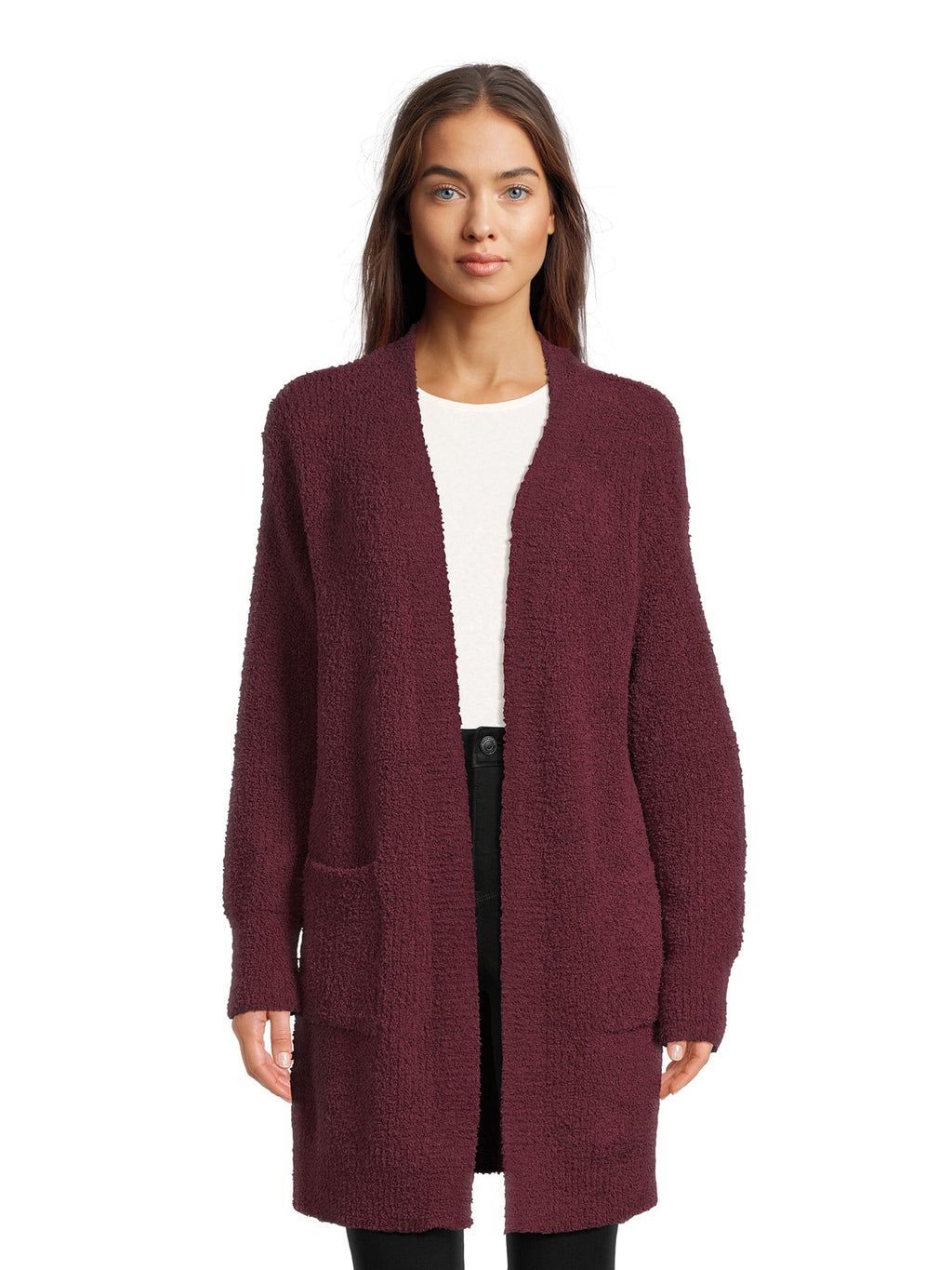 Time and Tru Women's Duster Cardigan Sweater, Midweight, Sizes XS-XXXL - image 1 of 5