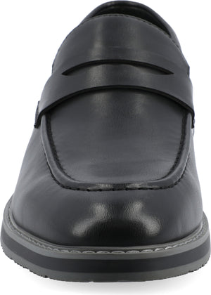 VANCE CO Kahlil Tru Comfort Penny Loafer, Alternate, color, Black