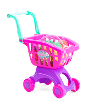 Shopping Cart With Fruit Set