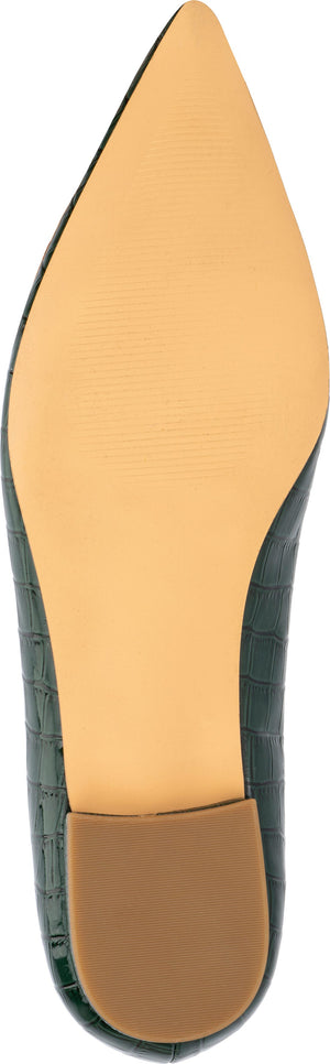 FASHION TO FIGURE Bailey Flat, Alternate, color, GREEN