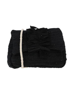 MIA BAG Cross-body bags Black 100% Cotton