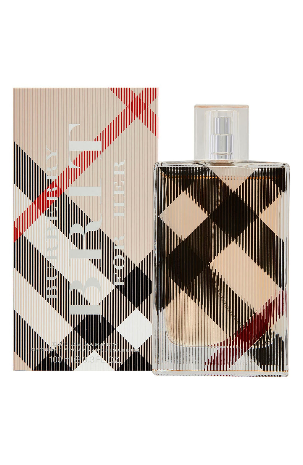 BURBERRY Brit Eau De Parfum 3.4 oz., Main, color, NO COLOR