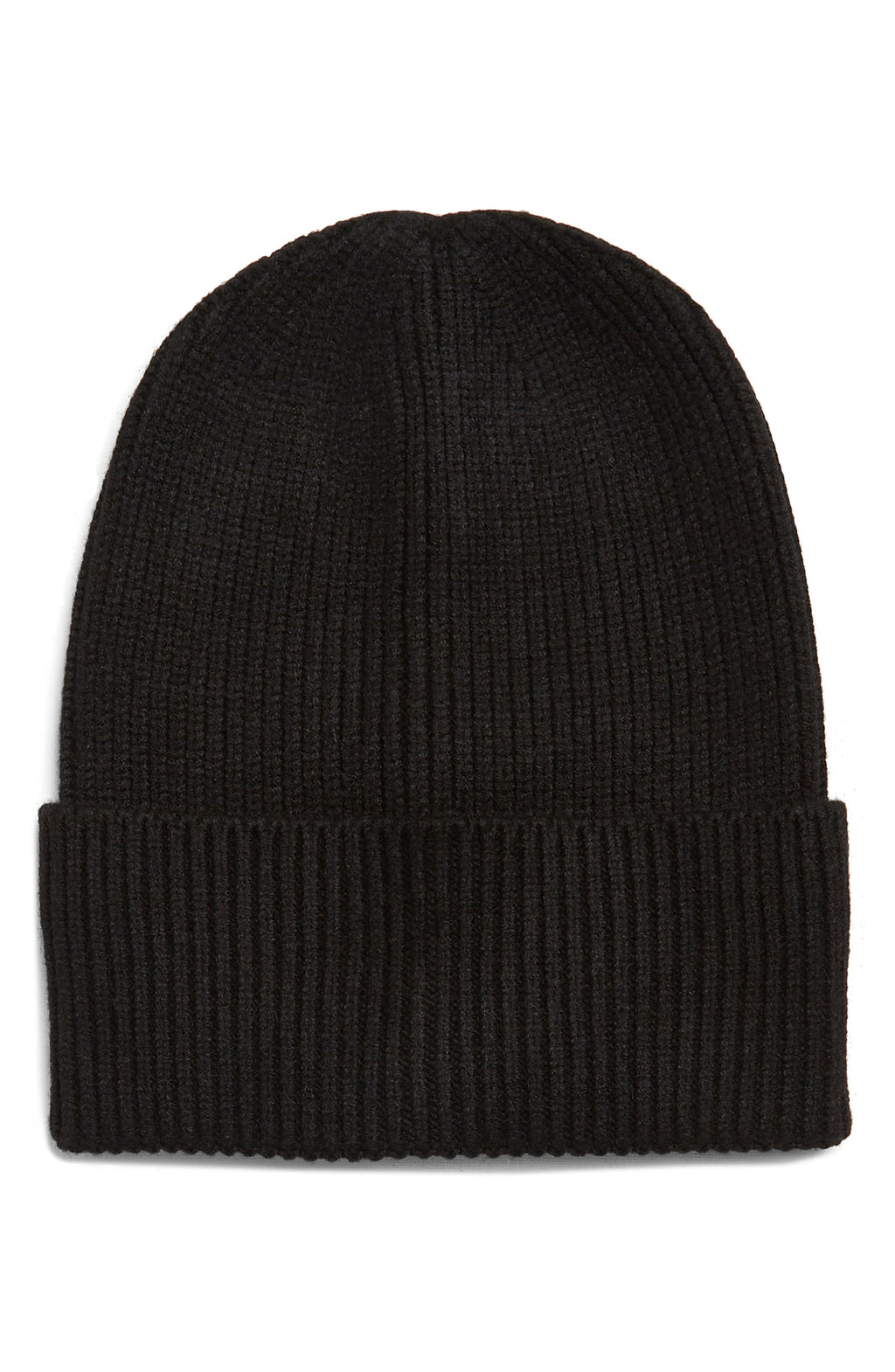 Melrose and Market Everyday Ribbed Beanie, Main, color, BLACK