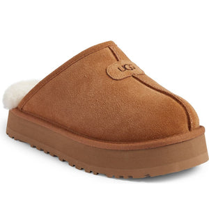 UGG® Discoquette Genuine Shearling Slide Slipper