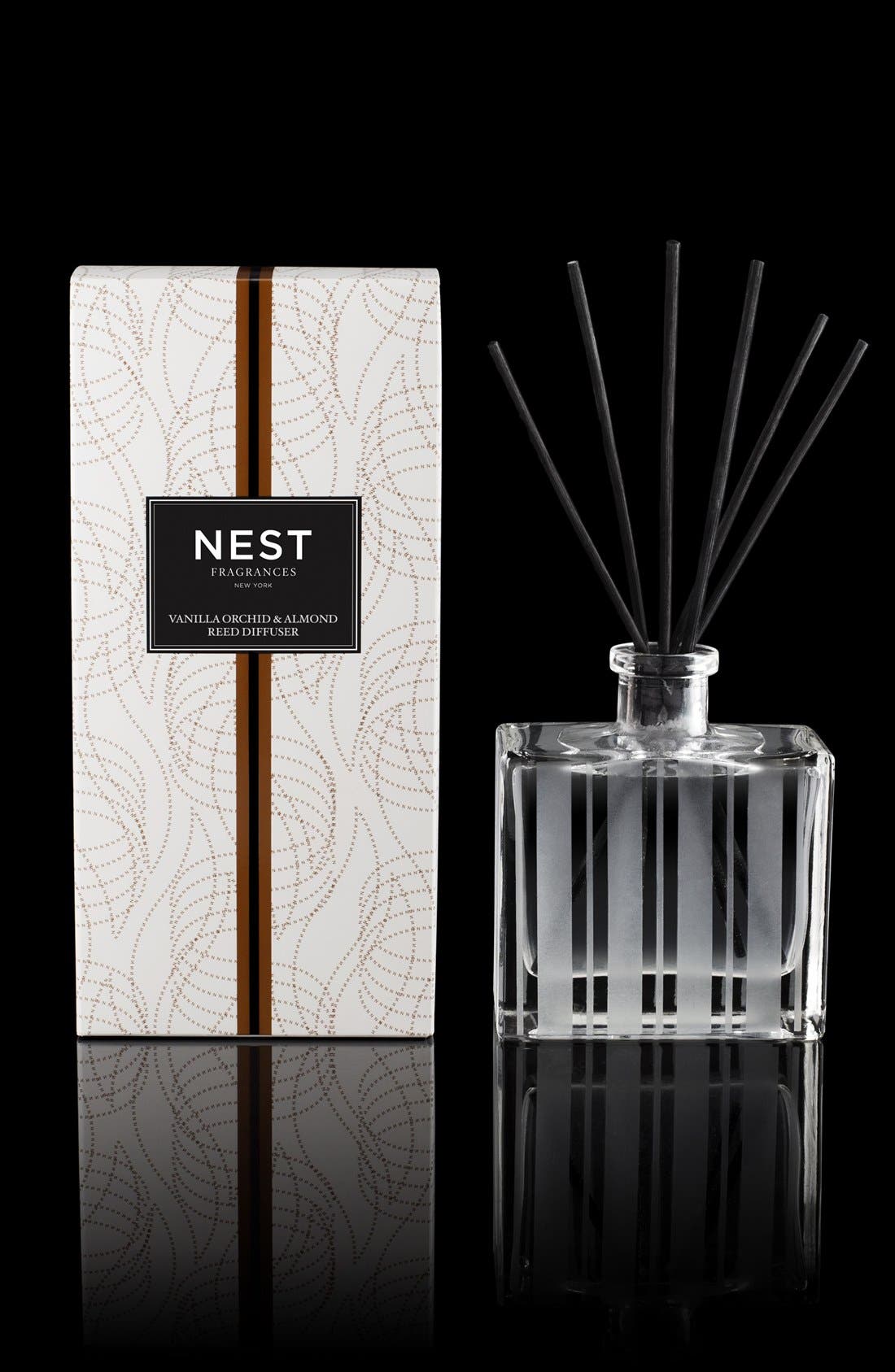 NEST New York NEST Fragrances Vanilla Orchid & Almond Reed Diffuser, Alternate, color, NO COLOR