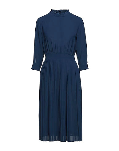 SESSUN Midi dress Slate blue 100% Polyester