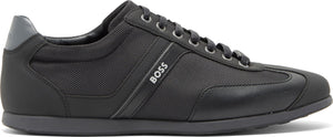 BOSS Stream Low Top Sneaker, Alternate, color, BLACK