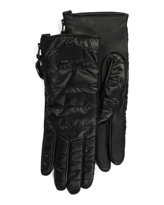 Water Resistant Quilted Gloves