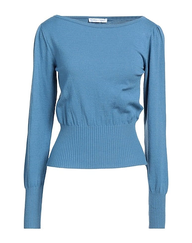 CARACTÈRE Sweater Pastel blue 49% Viscose, 29% Polyester, 22% Polyamide