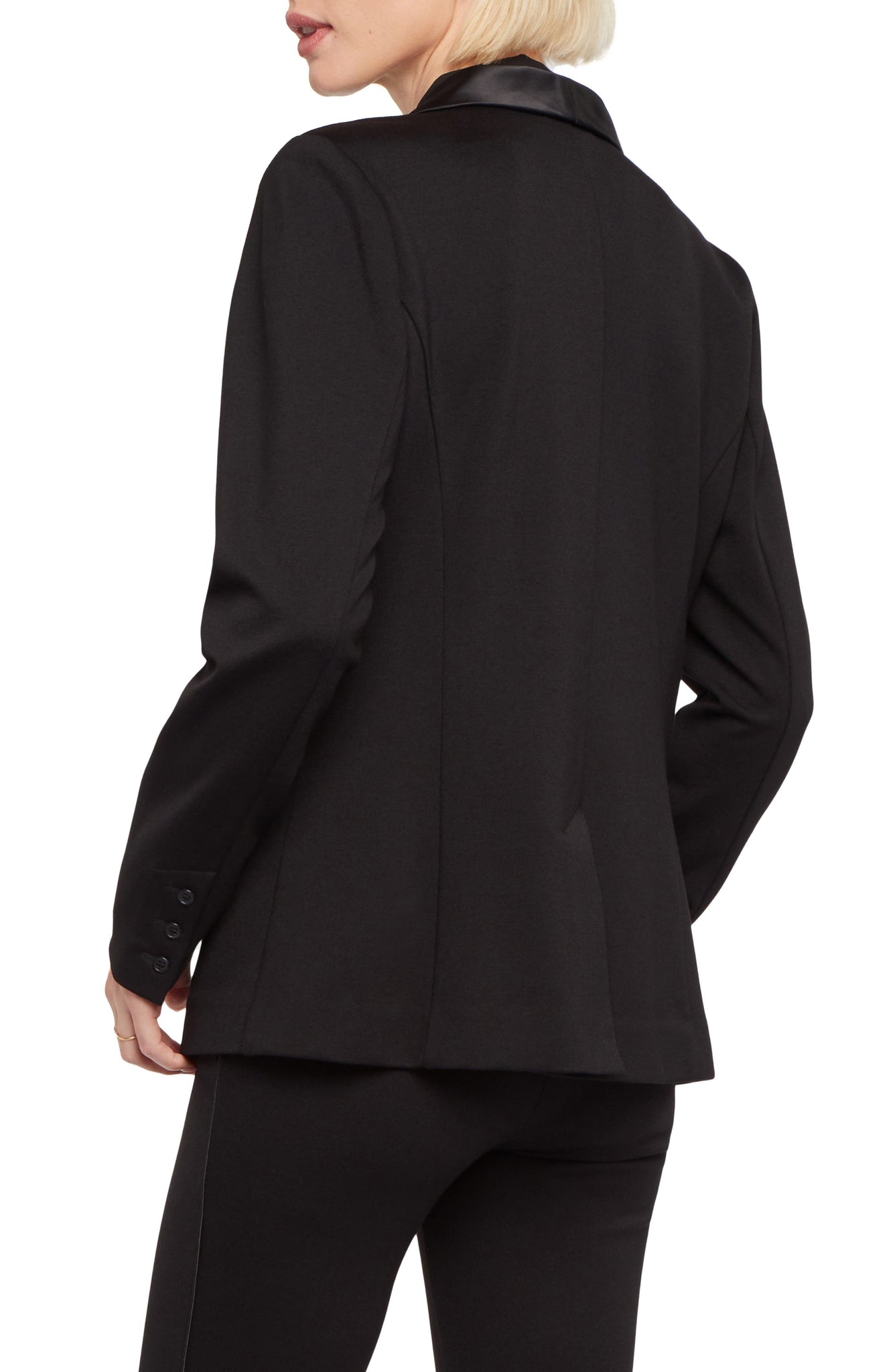 NYDJ Tuxedo Jacket, Main, color, BLACK