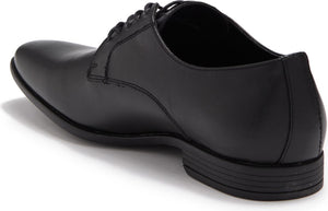 ABOUND Ace Plain Toe Derby, Alternate, color, BLACK SAFFIANO