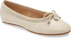 TORY BURCH Charm Ballet Flat, Main, color, DULCE DE LECHE