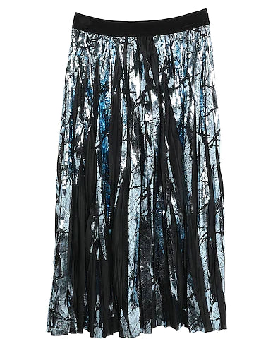 GUARDAROBA by ANIYE BY Midi skirt Sky blue 100% Polyester, Elastane